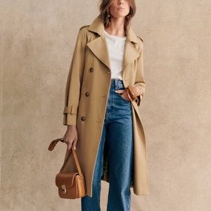 Sezane trench coat